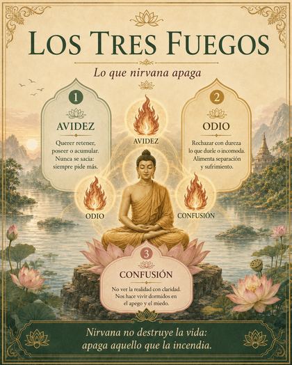 Los tres fuegos