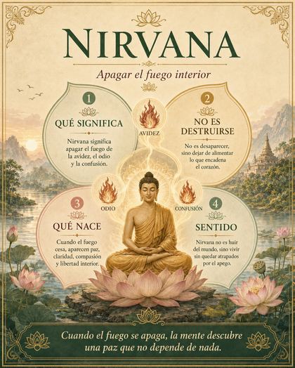 Nirvana: apagar el fuego interior