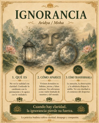 Ignorancia (Avidya / Moha)